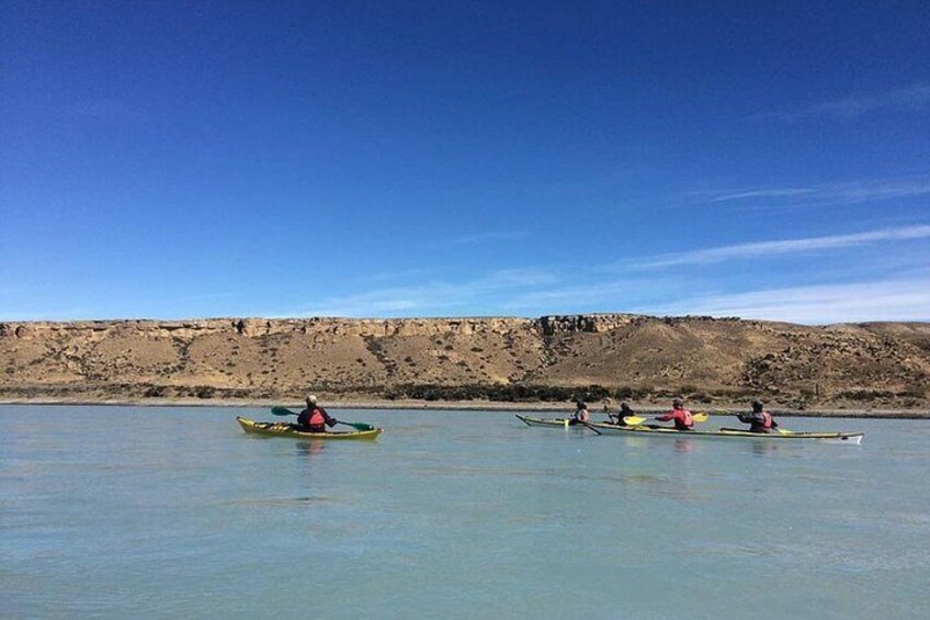 Full day kayaking in Río La Leona - Calafate