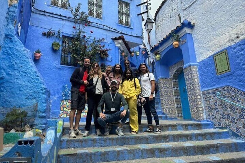 From Tangier : Day trip to Chefchaouen and Akchour the waterfalls 