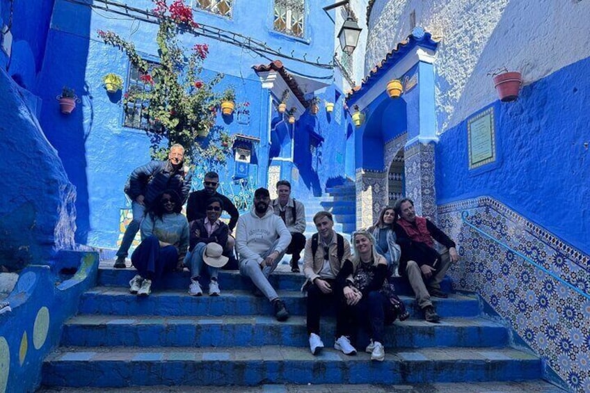 From Tangier : Day trip to Chefchaouen and Akchour the waterfalls 