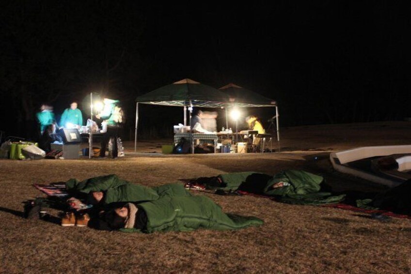 Show item 1 of 6. Best BBQ & starry sky watching at Tanesashi Beach at night