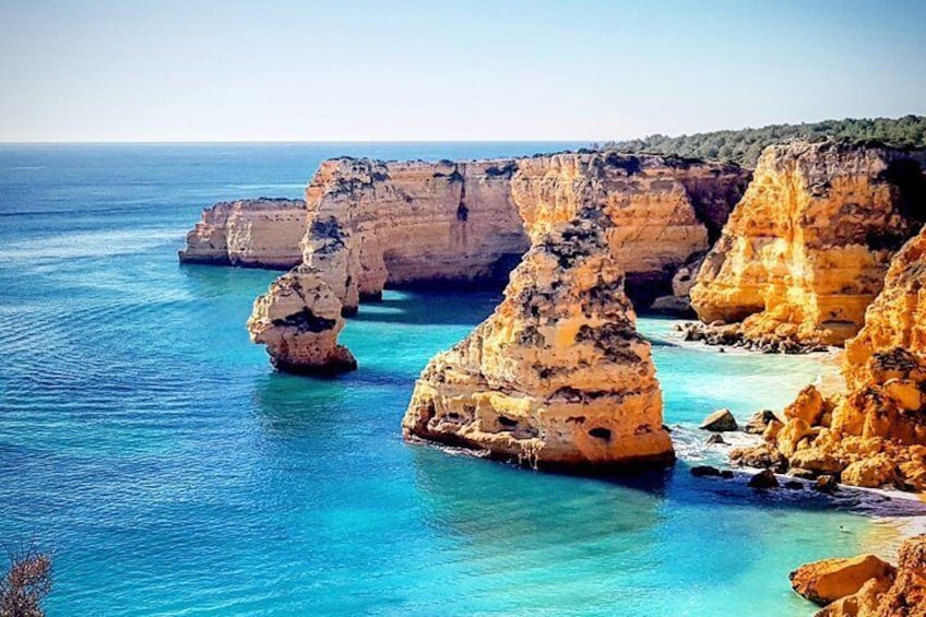 Kayaking in Secret Algarve Benagil Caves