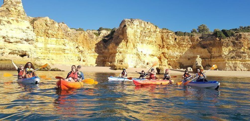 Kayaking in Secret Algarve Benagil Caves