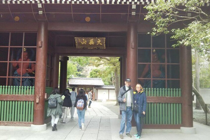 Temple Gate at Kotoku-in Temple