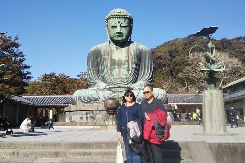 Great Buddha in Kotoku-in Temple