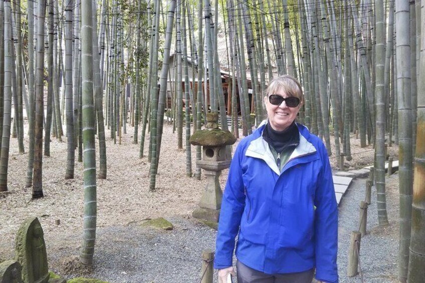 Bamboo Globe in Hokokuji Temple