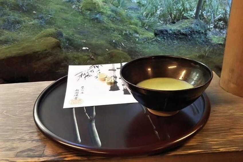 Matcha Tea and Sweats at Hotokuji Temple