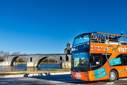 Visit Avignon and Villeneuve lez Avignon aboard a Double-Decker Bus