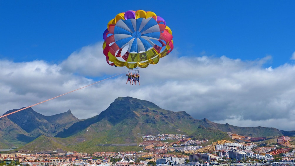 Scenic parascending in Spain