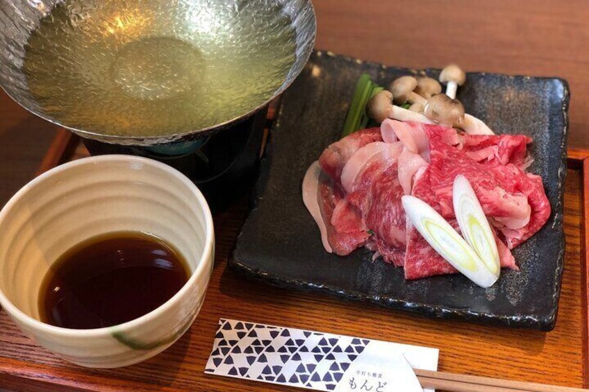 in Sapporo! A luxurious Japanese experience plan that includes soba making experience, tempura, Hokkaido Yezo deer shabu-shabu, and 3 types of sake!