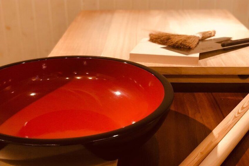 Feel free to experience soba making in the center of Sapporo.