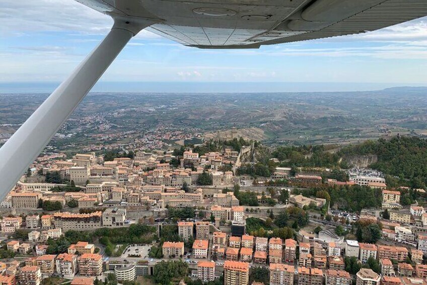 Aerial view from ultralight