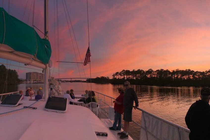 Orange Beach Sunset Sailing Cruise