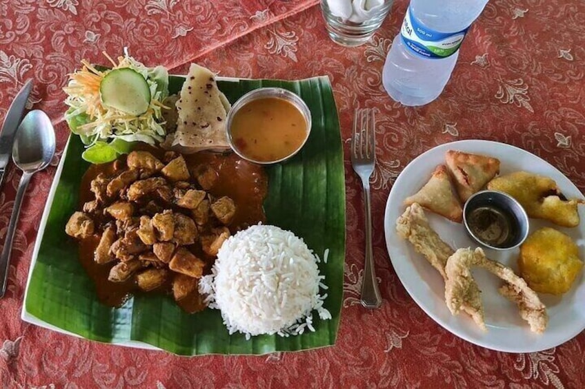 Local Mauritian Lunch