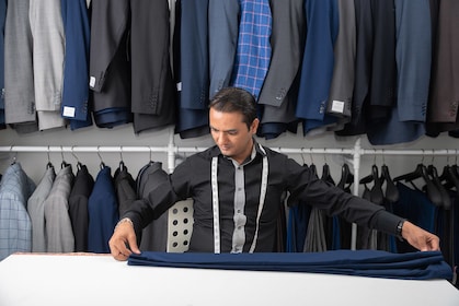 2 Tailor-Made Suits, Shirts & Silk Ties