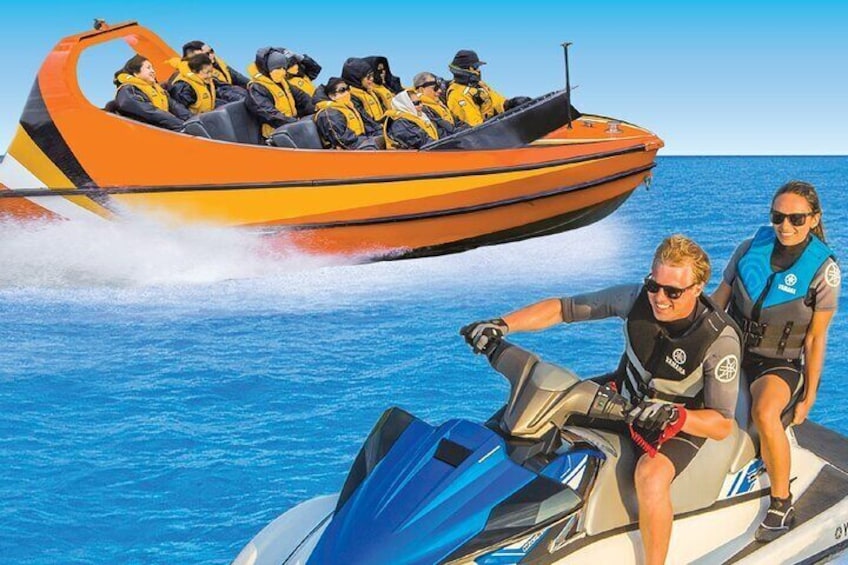 Jetski / Jetboat Package for 2 in Cavill Ave, Surfers Paradise