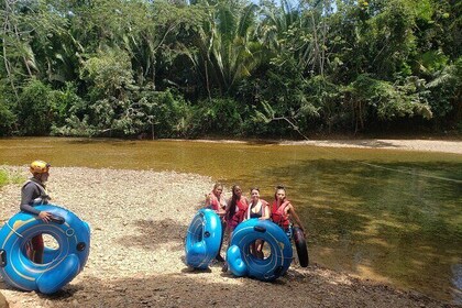 Private Belize Cave Tubing & Howler Monkey Sanctuary Combo Tour with Lunch