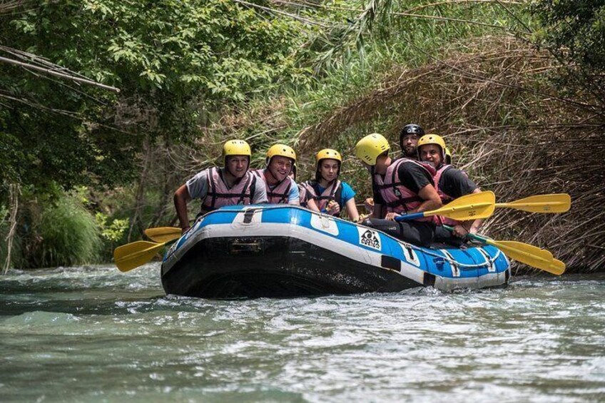 Rafting Lousios river