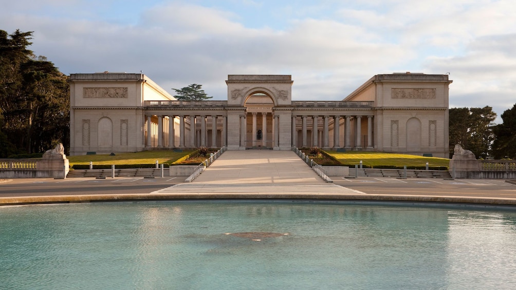 Landscape view of Legion of Honor in San Francisco