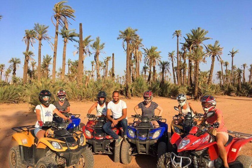 Marrakech tour in quad