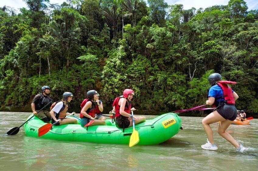 2 Days in the Jungle: Wildlife, Culture, Caving, and Rafting