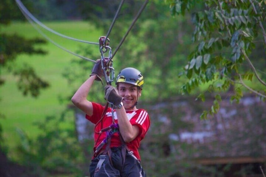 Jungle Canopy Zipline & Waterfall Rappelling - Bocawina Falls