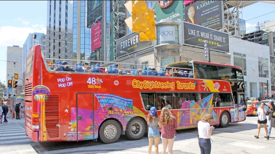 Toronto Hop-On Hop-Off Bus Tour & Free Harbour Cruise