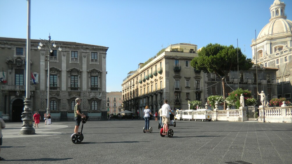 Apri foto 4 di 7. Segway group in a square in Catania