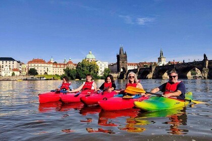 Prague Kayak Tour in City Centre - 2 hours