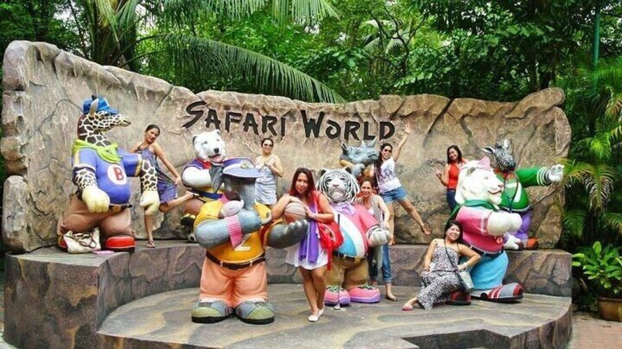 Safari World & Marine Park Bangkok Full-Day with Lunch + Transfer