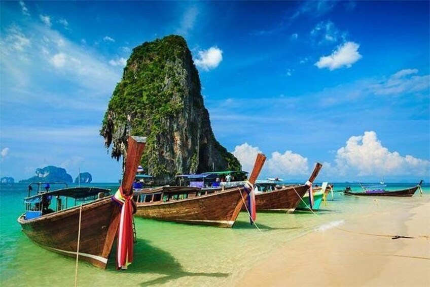 Krabi 4 Island Long Tail Boat with Lunch