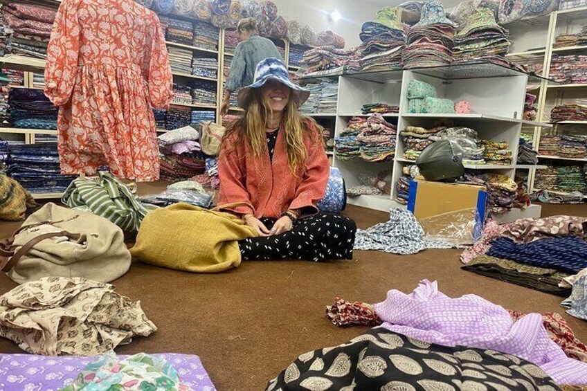 Our clients looking for some textiles