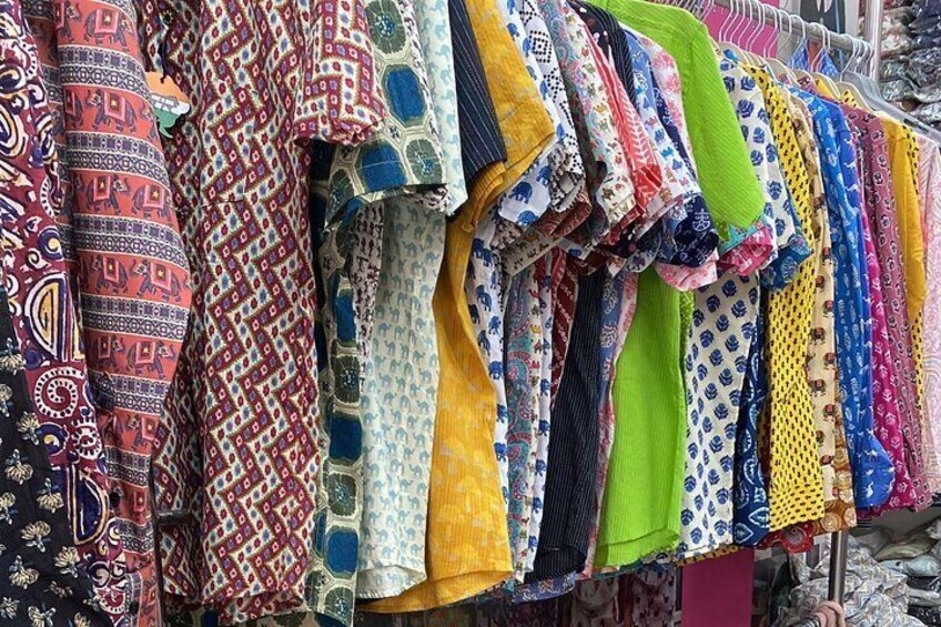 Hand block printed shirts
