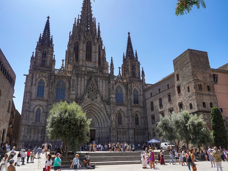 Barcelona Highlights AM & Montserrat PM with cog-wheel train