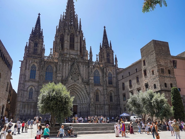Barcelona Highlights AM & Montserrat PM with cog-wheel train