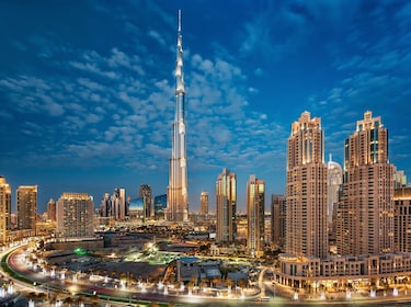 Dubai heldagstur med Burj Khalifa från Abu Dhabi