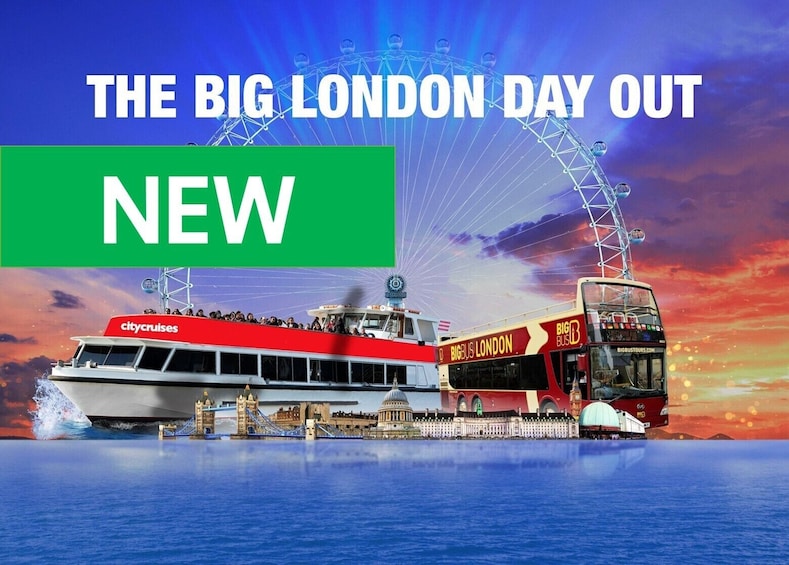 Carregar foto 5 de 10. London Hop-On Hop-Off Tour with London Eye & Cruise Option