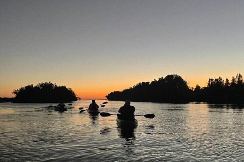 Florida Sunset kayaking tour (Haulover canal) Titusville