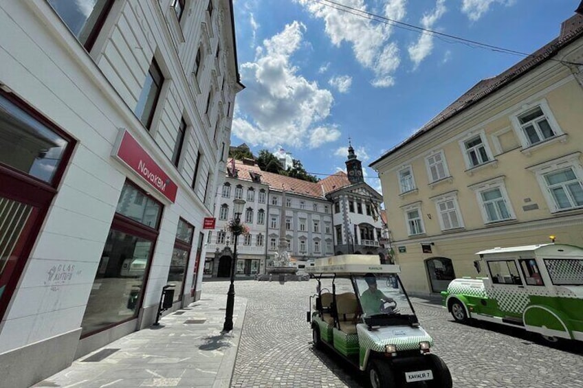 Ljubljana with Funicular, Castle and Lake Bled from Zagreb