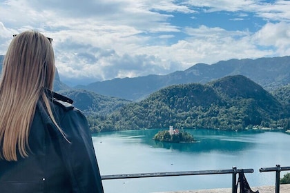 Ljubljana with Funicular, Castle and Lake Bled from Zagreb