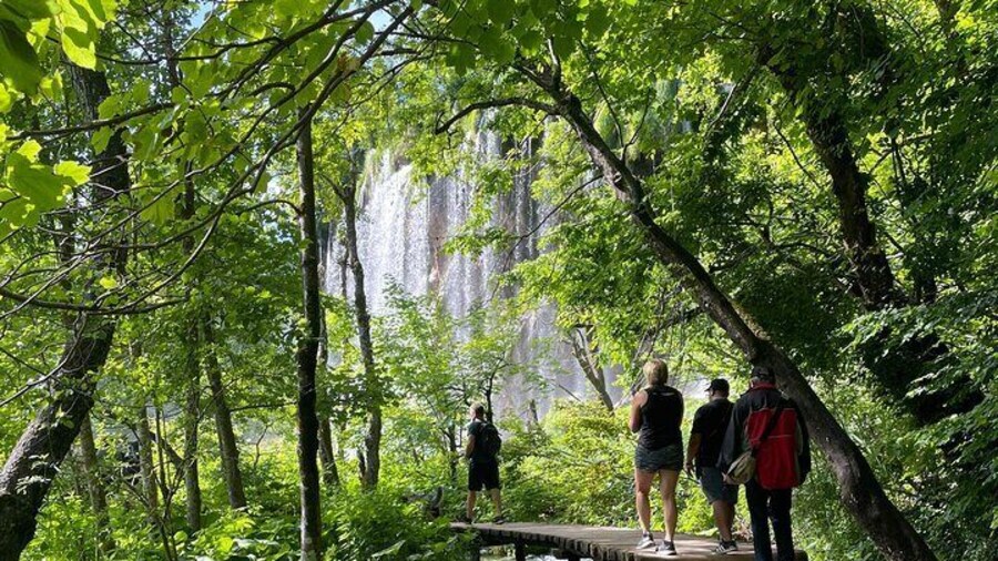 Plitvice Lakes with Ticket & Rastoke Small Group Tour from Zagreb