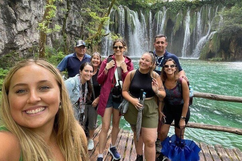 Plitvice Lakes with Ticket & Rastoke Small Group Tour from Zagreb