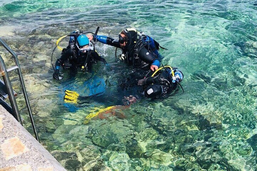 Scuba Diving for Beginners in Pula