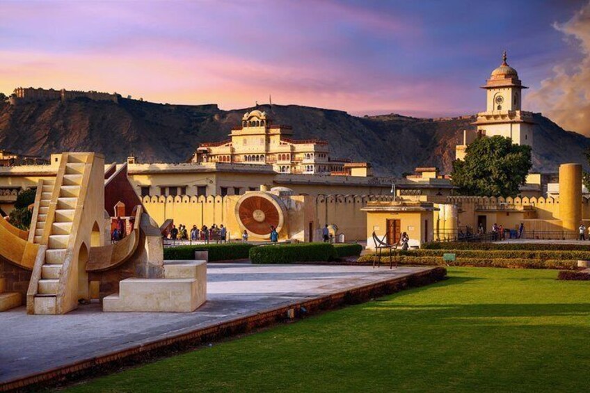 Jantar Mantar Observatory in Jaipur