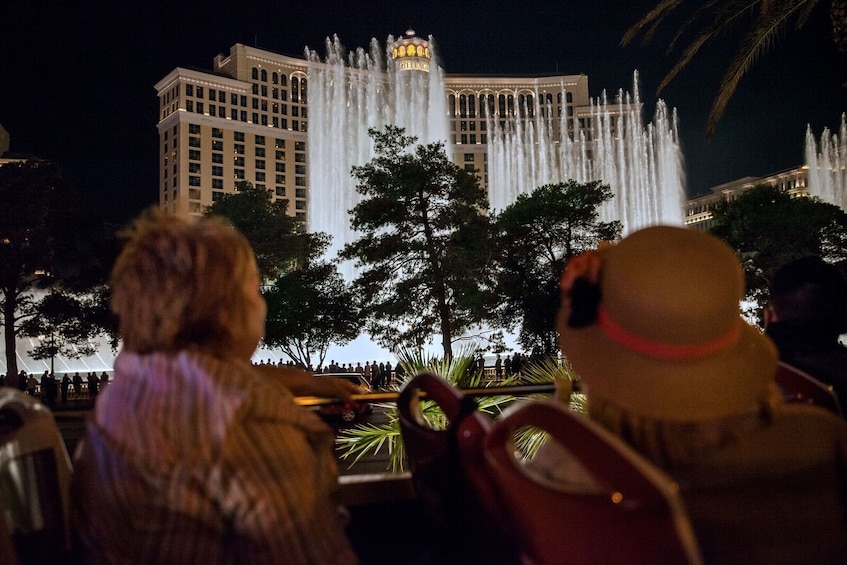 Las Vegas Panoramic Bus Night Tour plus Fremont Street Tour