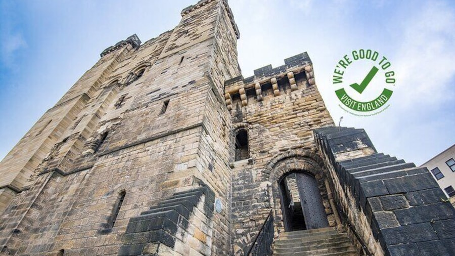 Newcastle Castle Keep - Norman stone keep in the centre of Newcastle upon Tyne