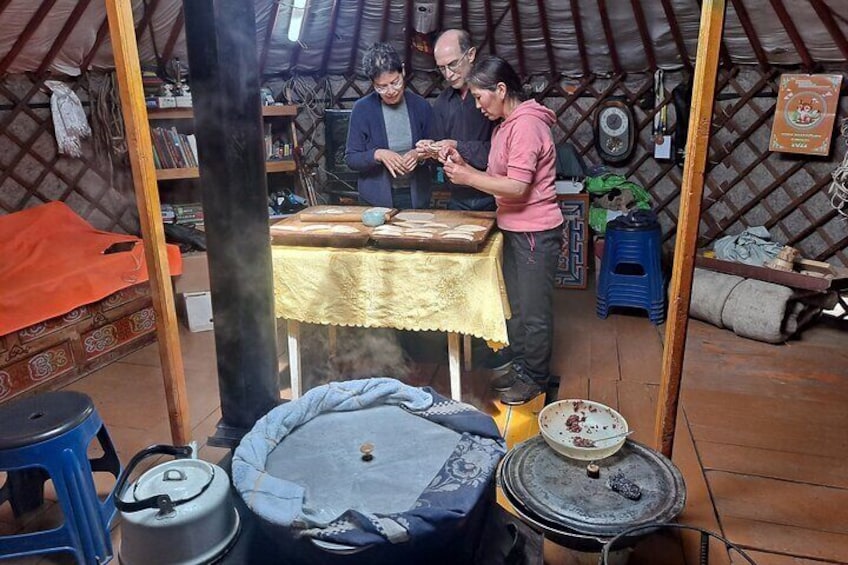 Cooking Class in a Traditional Ger Home in the Suburbs of Ulaanbaatar