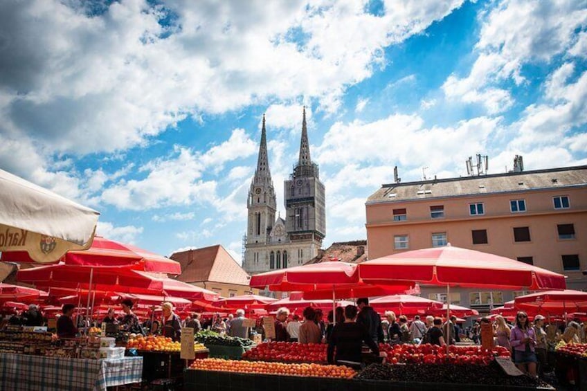 Private Authentic Market Tour and Cooking Class in the Heart of Zagreb