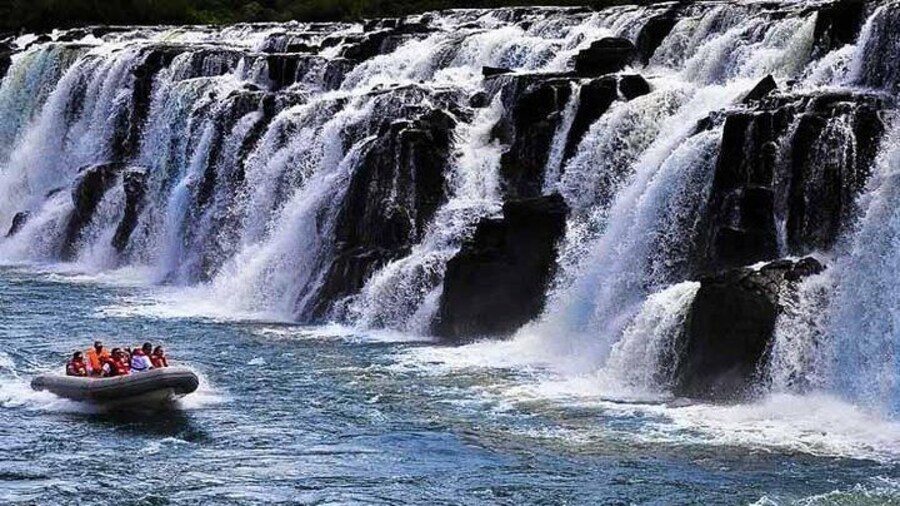 Day trip to Mocona Falls and Salto Encantado Provincial Park