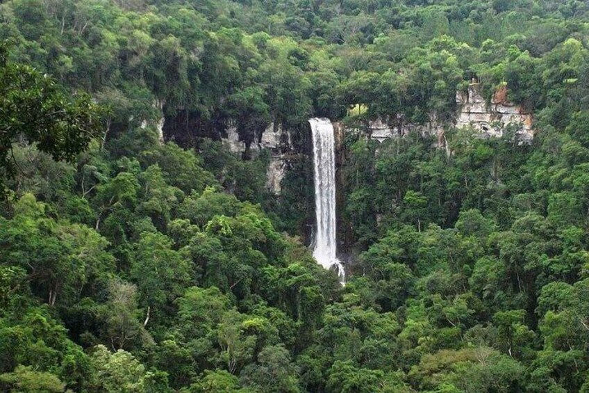 Day trip to Mocona Falls and Salto Encantado Provincial Park