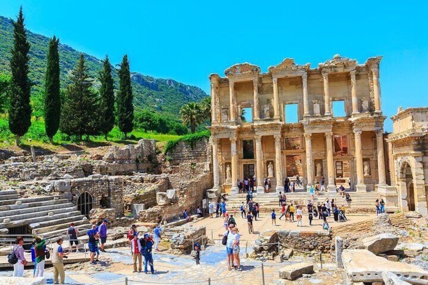 Ancient library at Ephesus